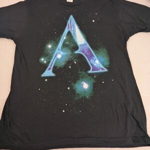 Adam Lambert Glam Nation 2010 Tour Vintage Concert Tee Galaxy Graphic XL Unisex